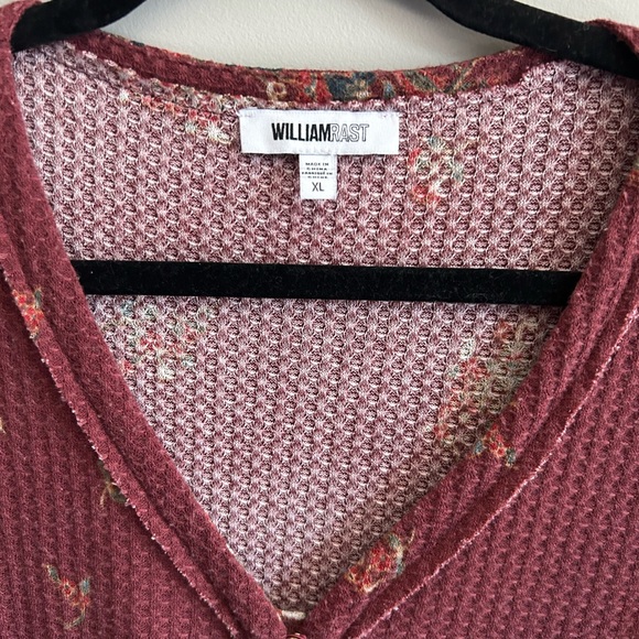 Thermal Henley, Worn twice, XL - Picture 2 of 3